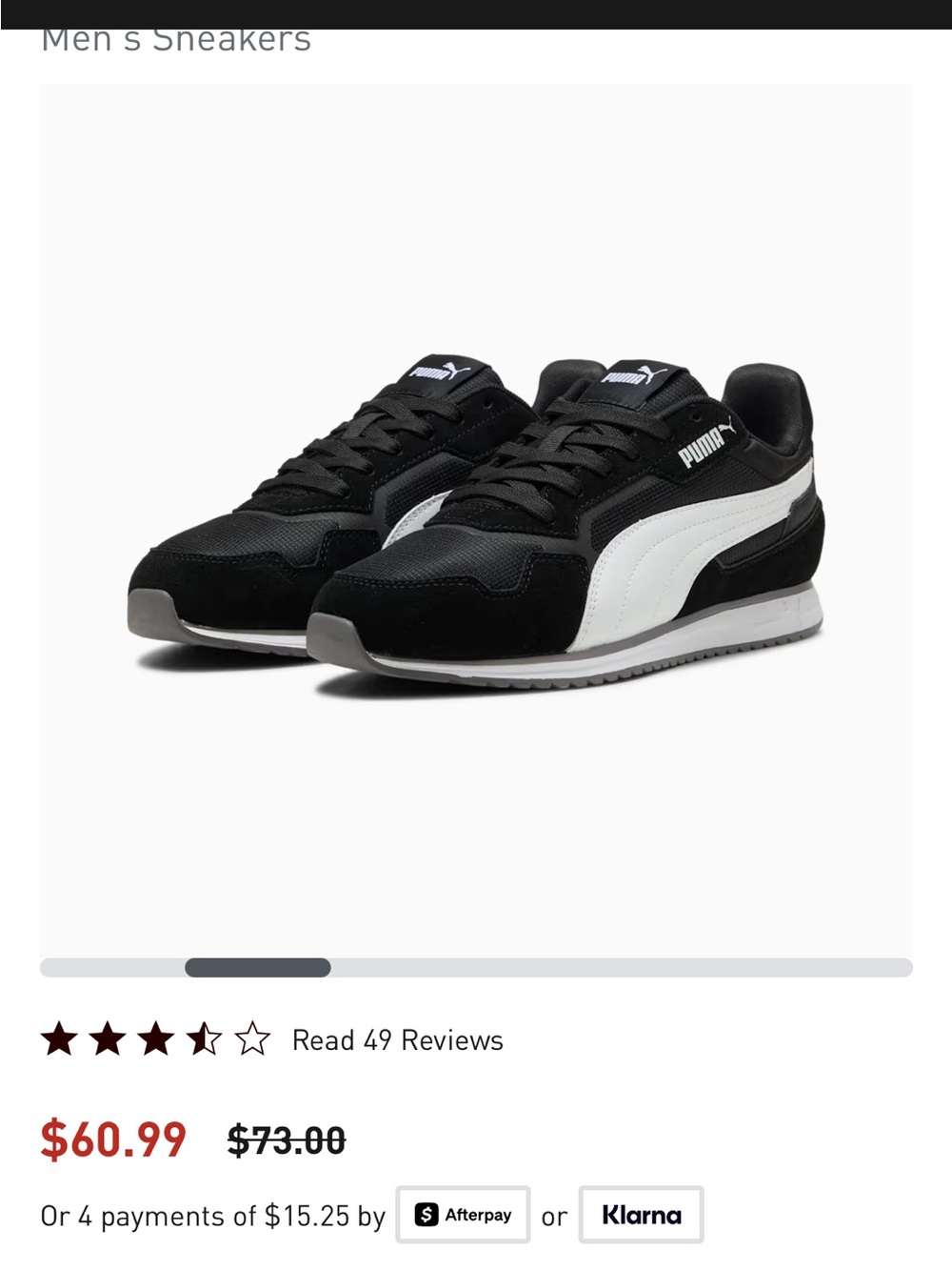 PUMA Softride ST Miler Retro Sneakers 8